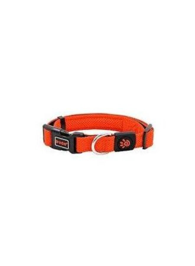 DOCO Athletica Small Orange Mesh Dog Collar (27-37x2cm)